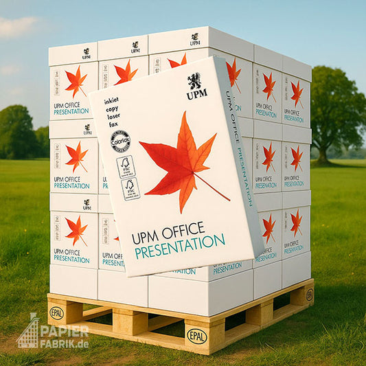 UPM Office Presentation Premiumpapier weiß A4 80g - 1 Palette (100.000 Blatt)