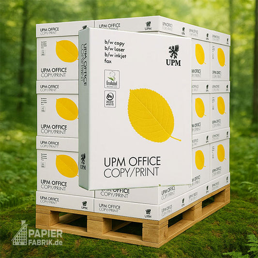 UPM Office Print Universalpapier weiß A4 80g - 1 Palette (100.000 Blatt)