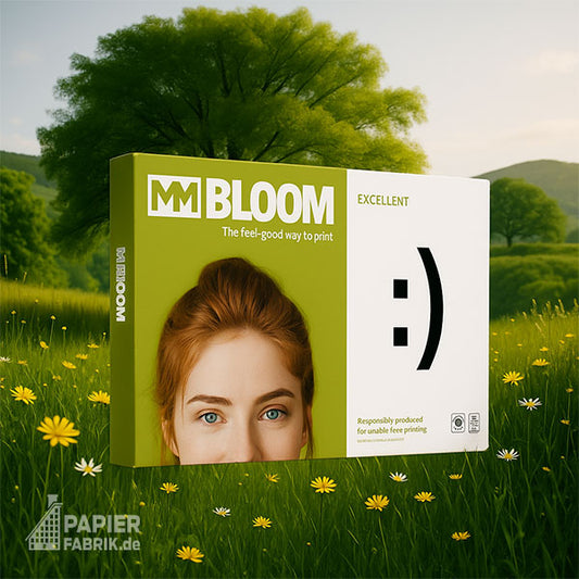 MMBLOOM EXCELLENT Premiumpapier weiß – Produktabbildung