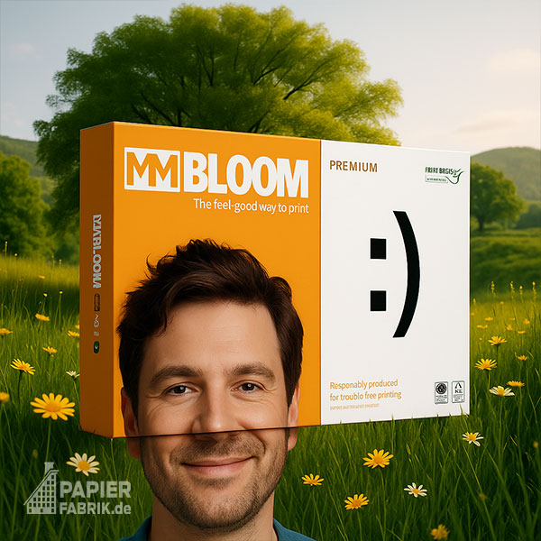 MMBLOOM PREMIUM Universalpapier weiß – weitere Produktansicht
