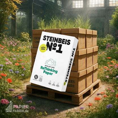 STEINBEIS No.1 Classic White Recyclingpapier – weitere Produktansicht
