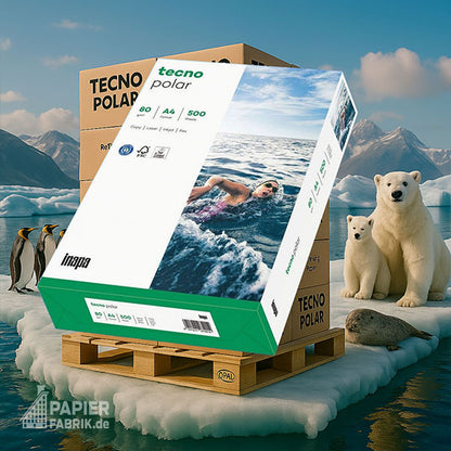 TECNO Polar weißes Recyclingpapier – weitere Produktansicht