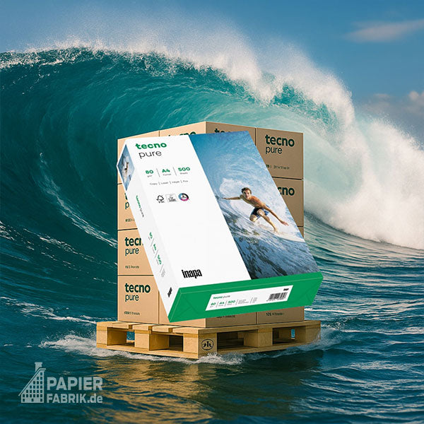 TECNO Pure hochweißes Recyclingpapier – weitere Produktansicht